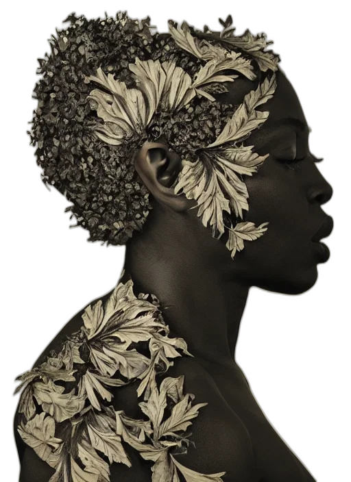 crown, jewelry, flower, face transparent PNG cut-out