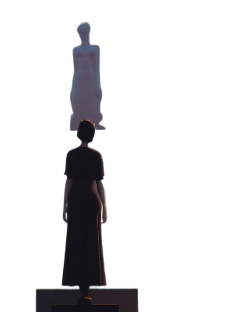 staff, dress, umbrella, crown transparent PNG cut-out
