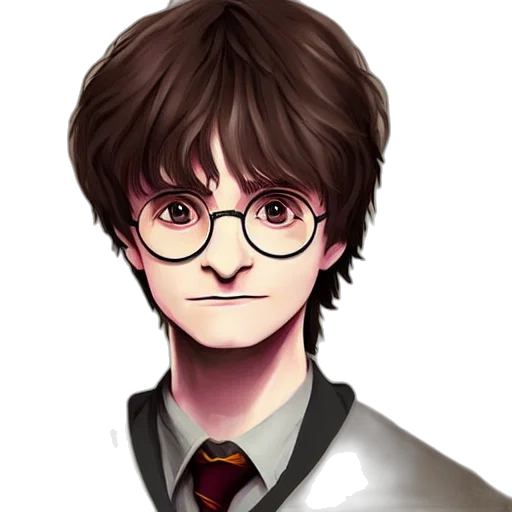 staff, face, pixel art, photorealistic transparent PNG cut-out