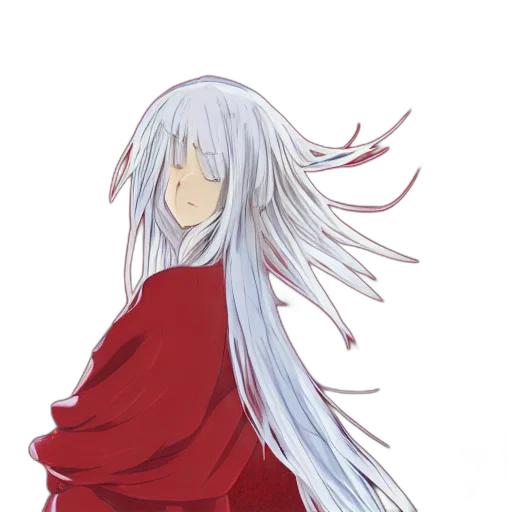 dress, hair, jacket, dragon transparent PNG cut-out