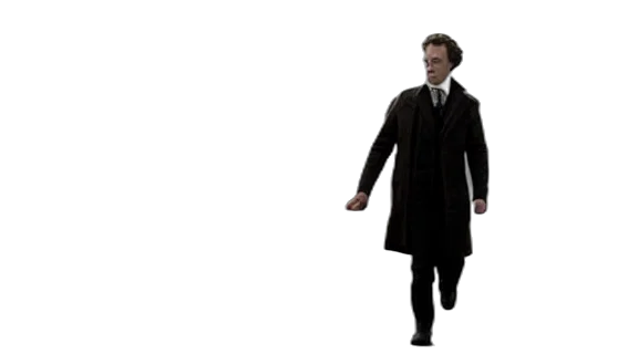 staff, jacket, robot, concept art transparent PNG cut-out