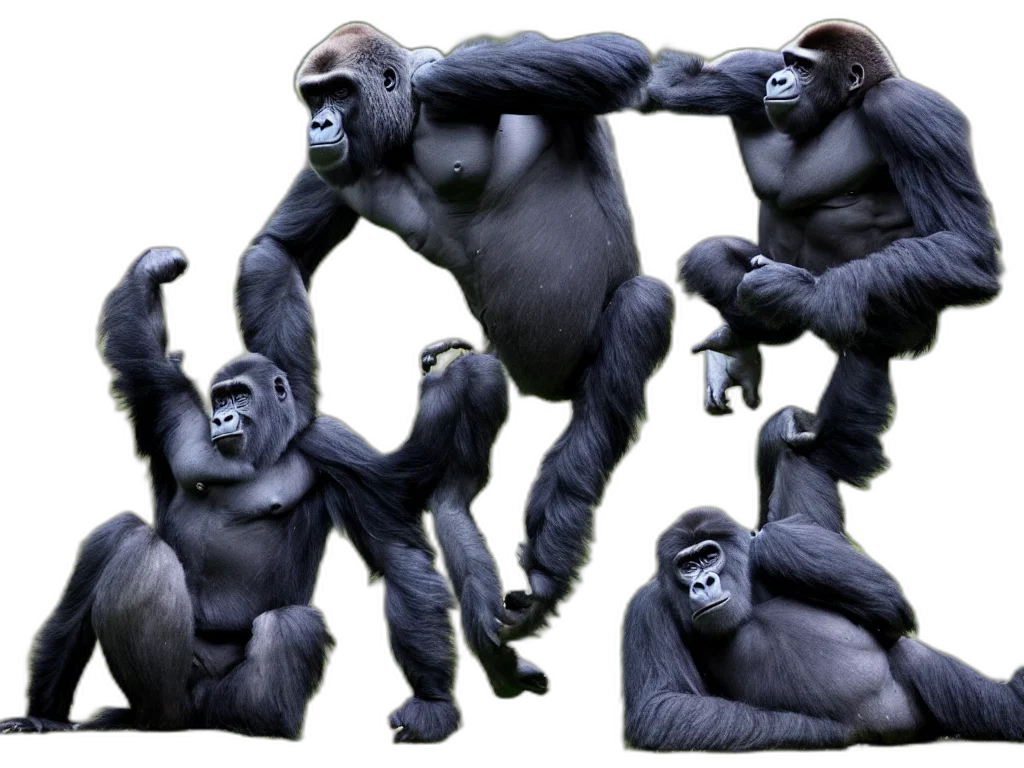 animal, creature, concept art, 3d render transparent PNG cut-out