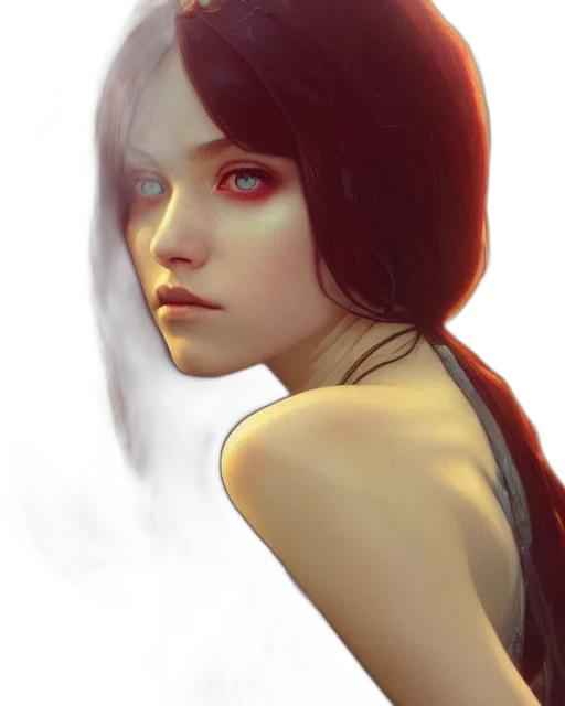 face, robot, mask, fantasy art transparent PNG cut-out