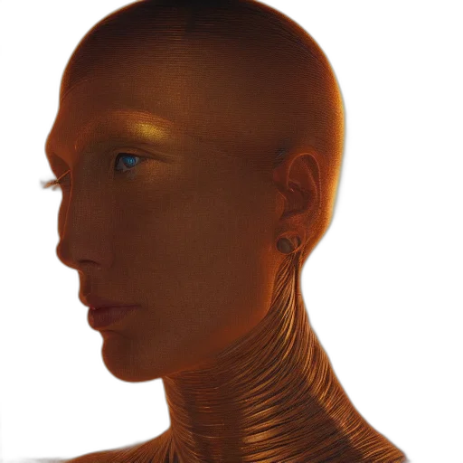 jewelry, robot, mask, face transparent PNG cut-out