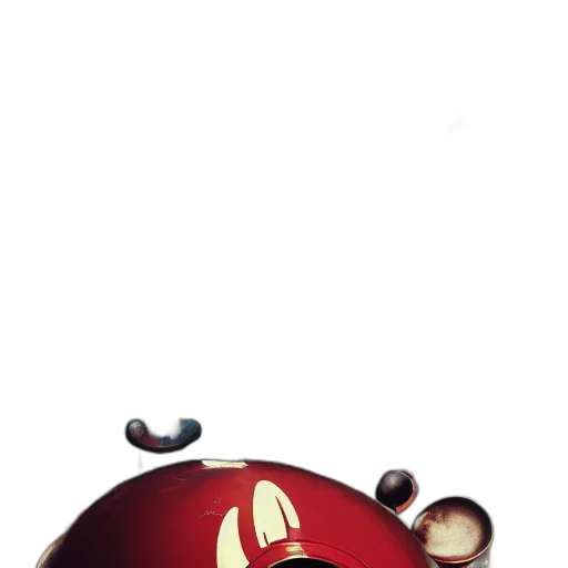 robot, mask, crown, creature transparent PNG cut-out