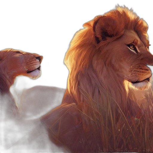 crown, animal, creature, concept art transparent PNG cut-out