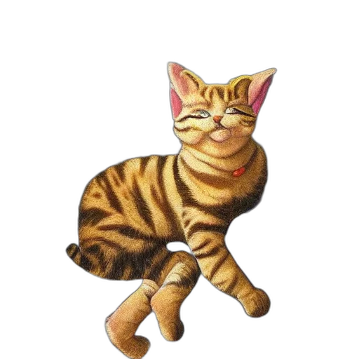 animal, staff, creature, oil painting transparent PNG cut-out
