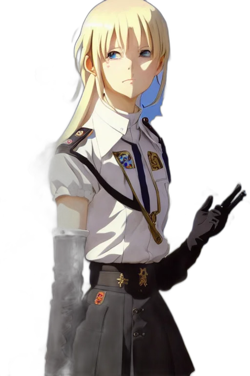 staff, robot, weapon, jacket transparent PNG cut-out