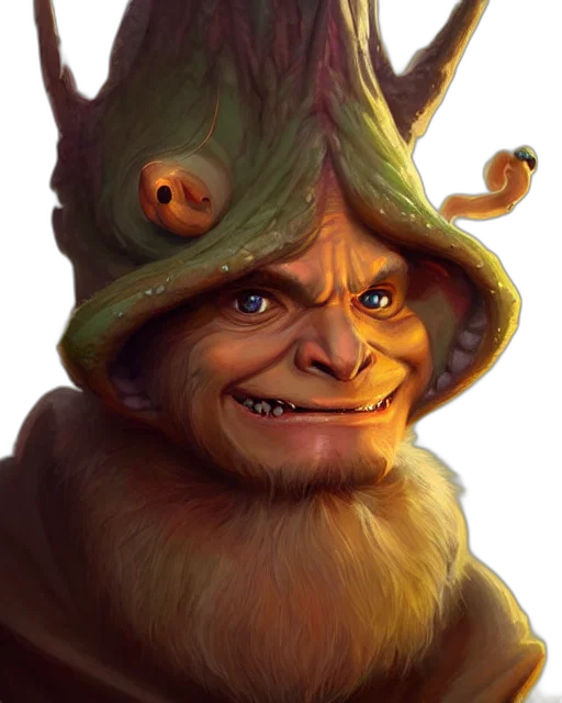 staff, face, creature, animal transparent PNG cut-out