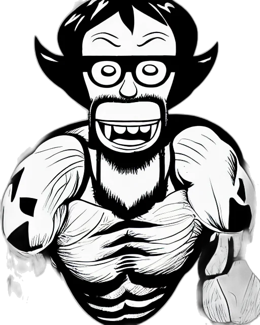 creature, comic book art, cartoon, concept art transparent PNG cut-out