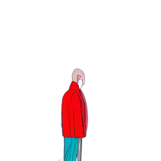 jacket, face, mask, dress transparent PNG cut-out