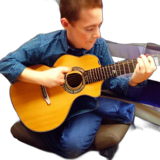 photorealistic, 3d render, playing, cmaj transparent PNG cut-out