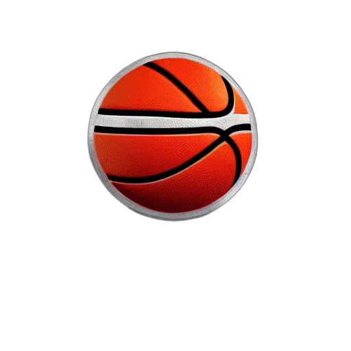 jewelry, 3d render, logo, basketball transparent PNG cut-out