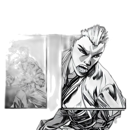 sword, weapon, dragon, comic book art transparent PNG cut-out