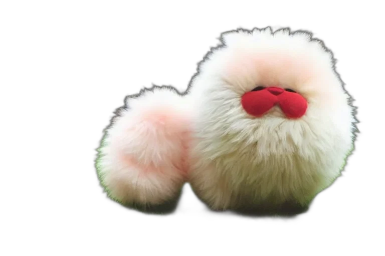 hair, animal, creature, 3d render transparent PNG cut-out