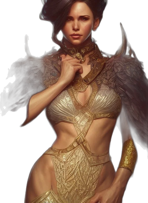 jewelry, dress, fantasy art, concept art transparent PNG cut-out