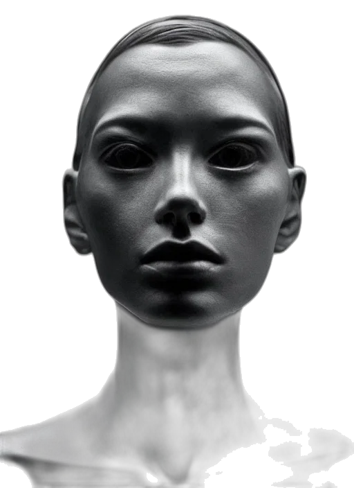 face, mask, jewelry, robot transparent PNG cut-out