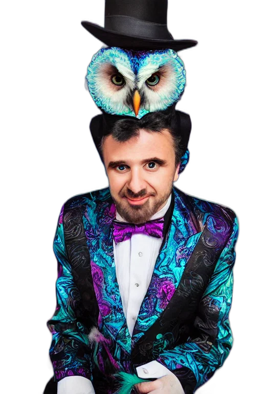 animal, jacket, mask, face transparent PNG cut-out