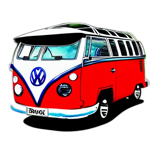 car, cartoon, concept art, photorealistic transparent PNG cut-out