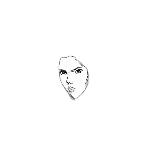 face, mask, creature, hair transparent PNG cut-out