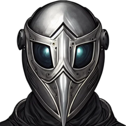 mask, face, robot, sword transparent PNG cut-out