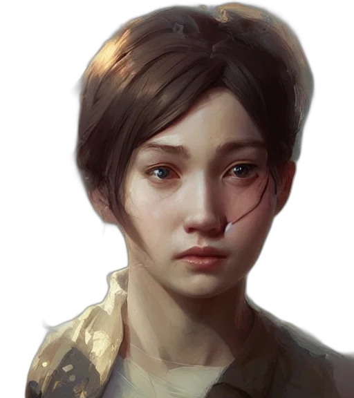 face, creature, staff, weapon transparent PNG cut-out