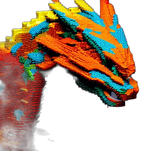 dragon, animal, creature, staff transparent PNG cut-out