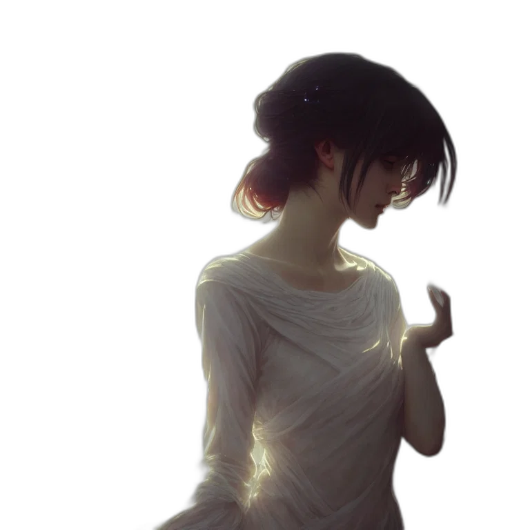 dress, face, mask, sword transparent PNG cut-out