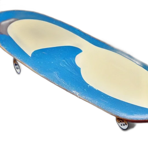 shoes, weapon, 3d render, skateboard transparent PNG cut-out