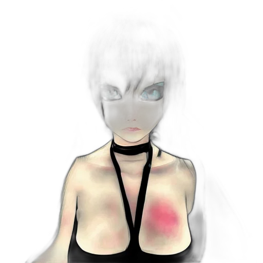 robot, face, jewelry, dress transparent PNG cut-out