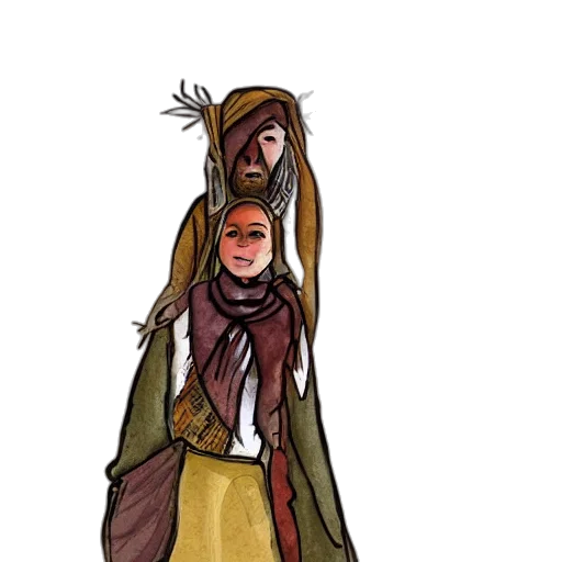 staff, concept art, fantasy art, watercolor transparent PNG cut-out