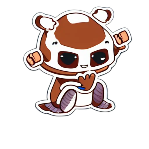 robot, creature, staff, concept art transparent PNG cut-out