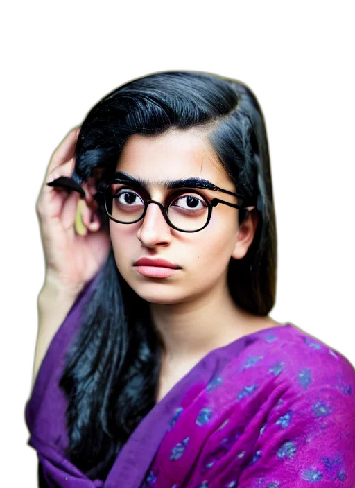 face, hair, cartoon, photorealistic transparent PNG cut-out