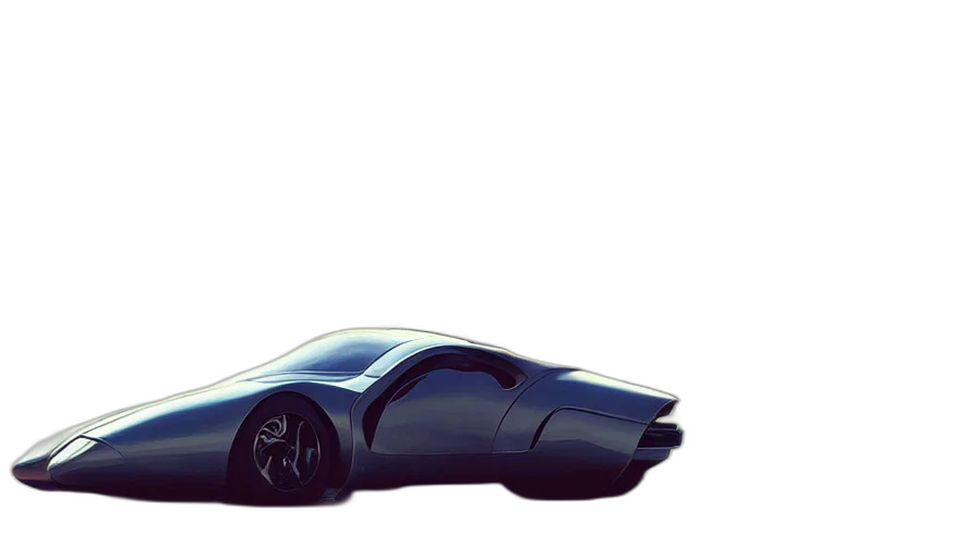 car, robot, concept art, 3d render transparent PNG cut-out