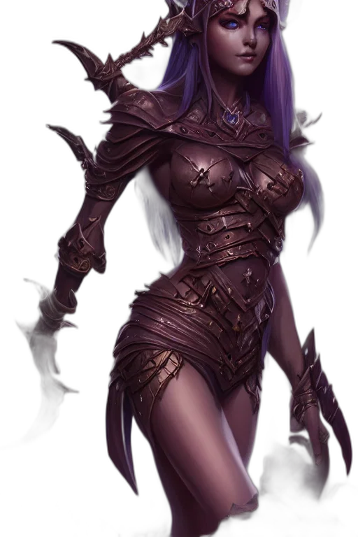dress, dragon, weapon, fantasy art transparent PNG cut-out