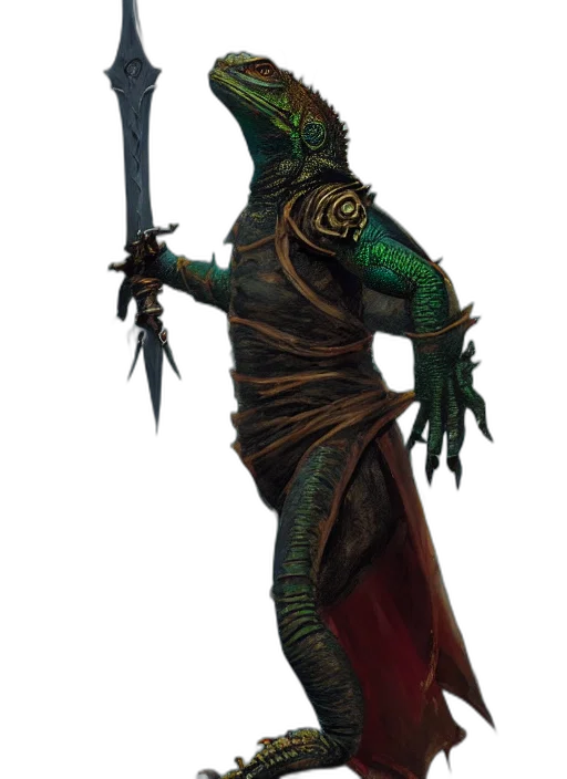 staff, dragon, sword, creature transparent PNG cut-out