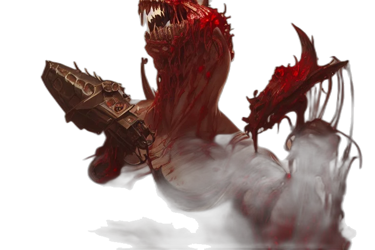 dragon, creature, weapon, concept art transparent PNG cut-out