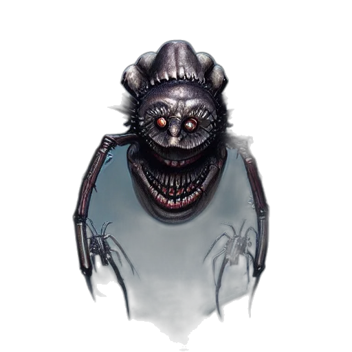 mask, creature, face, staff transparent PNG cut-out