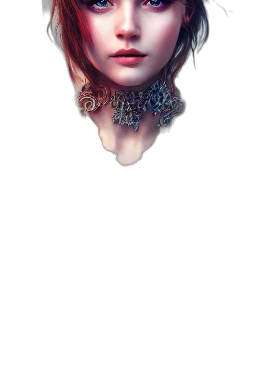 face, mask, crown, jewelry transparent PNG cut-out
