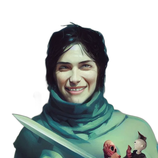 staff, face, weapon, sword transparent PNG cut-out