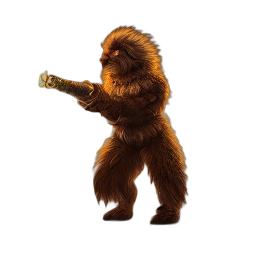 staff, animal, creature, weapon transparent PNG cut-out