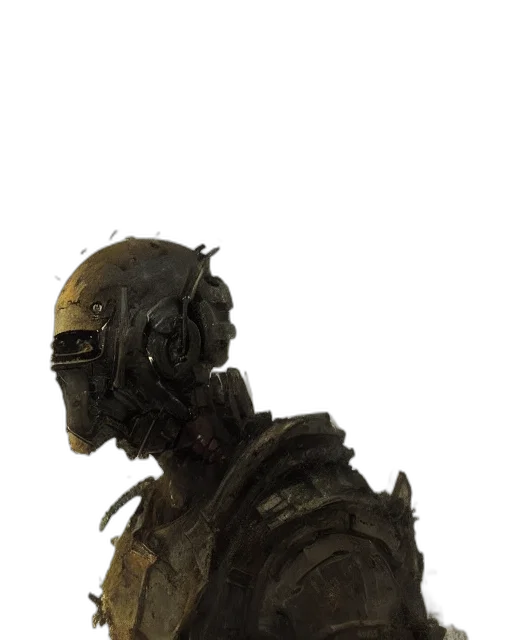 robot, mask, face, creature transparent PNG cut-out
