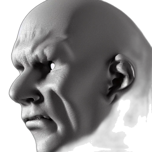 face, mask, robot, creature transparent PNG cut-out