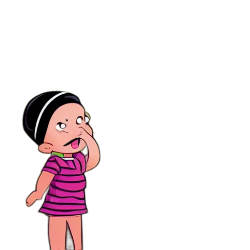 dress, creature, cartoon, pixel art transparent PNG cut-out