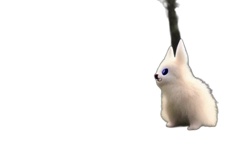 animal, creature, staff, hair transparent PNG cut-out