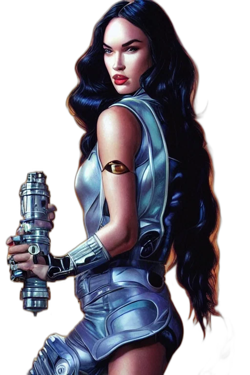 weapon, comic book art, fantasy art, concept art transparent PNG cut-out