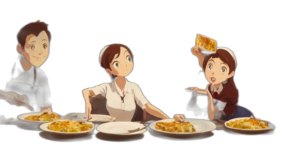 food, concept art, anime, pixel art transparent PNG cut-out
