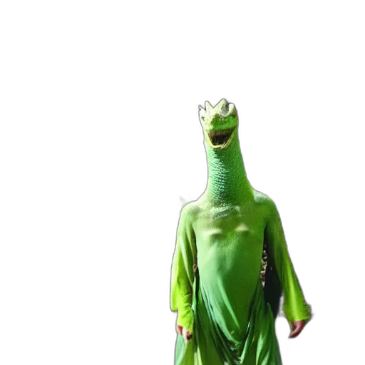 creature, dragon, staff, animal transparent PNG cut-out