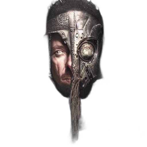 mask, face, sword, weapon transparent PNG cut-out