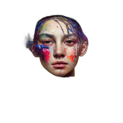 face, mask, crown, hat transparent PNG cut-out